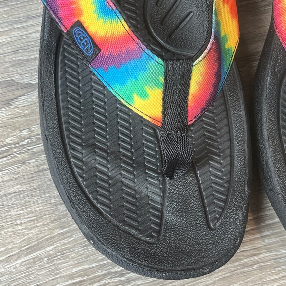 Keen Kona Tie Dye Flip Flop Thong Muticolor Sandals Mens 13 UK 12 EU 47 - Picture 2 of 10